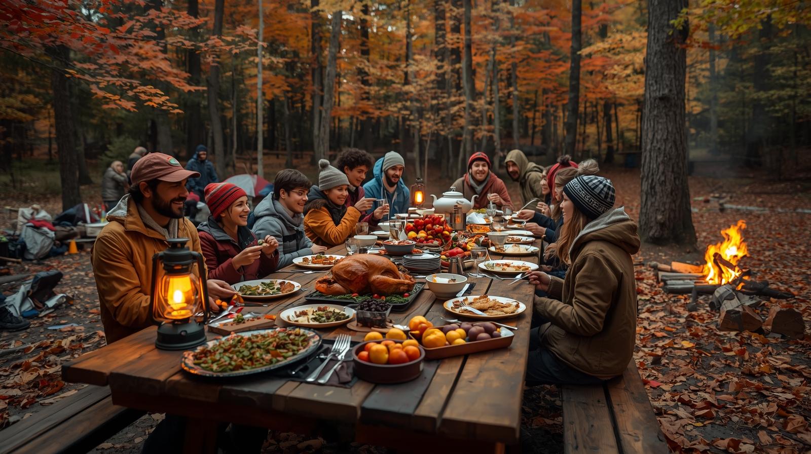 Large group of people sitting around a table